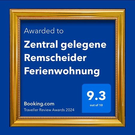 Zentral Gelegene Remscheider Ferienwohnung Bagian luar foto