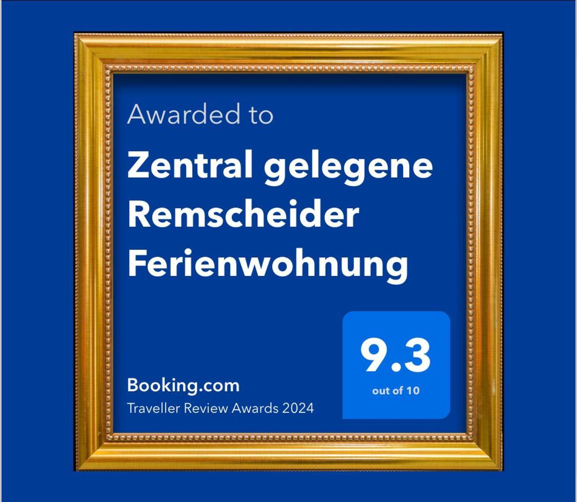 Zentral Gelegene Remscheider Ferienwohnung Bagian luar foto